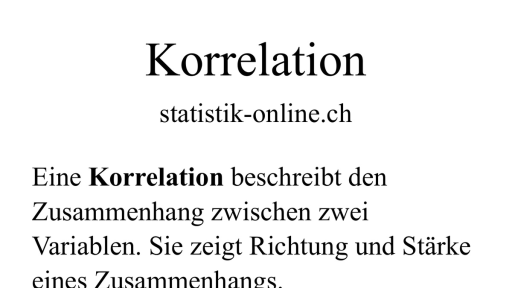 Korrelation